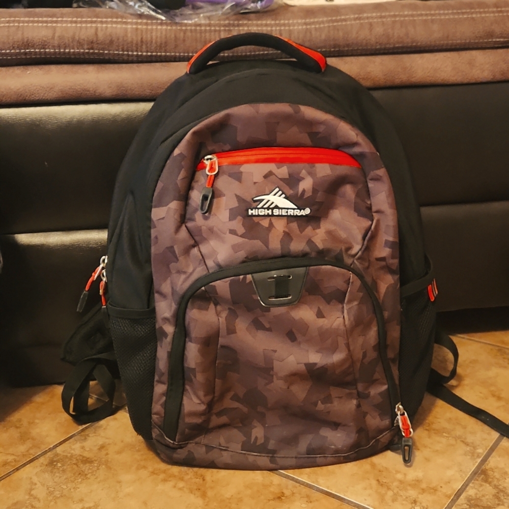 High Sierra Urban Camo Backpack